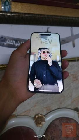 ايفون 15 برو ماكس 256 غيغا سلفر للبيع في بغداد