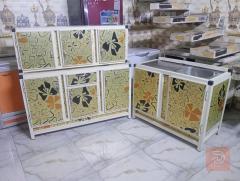 كاونتر 3 قطع مستعمل ونظيف جدا للبيع في بغداد