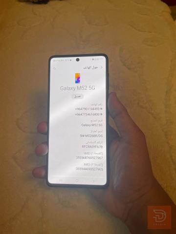 سامسونج M52 5G نظيف جداً جديد للبيع في بغداد
