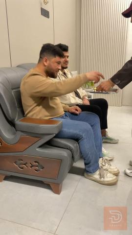 طقم طاولات استكان 3 قطع بنقشة ماندالا للبيع في دهوك