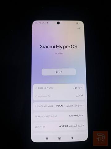 بوكو اكس 6 برو ذاكرة 512 مستعمل للبيع في نينوى