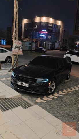 دودج جارجر موديل 18 حادث خلفي للبيع في بغداد
