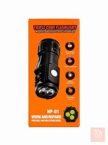 كشاف Triple Core Flashlight HP-01 للبيع في بغداد