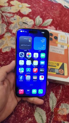 ابل iPhone 17 Pro Max سعة 512 غيغا برتقالي للبيع في بغداد