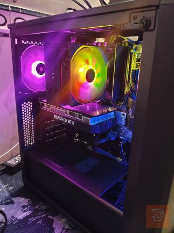 تجميعة كمبيوتر R5 7500F بدون كارت وهارد مستعمل للبيع في نينوى