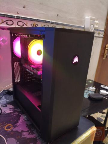 تجميعة كمبيوتر R5 7500F بدون كارت وهارد مستعمل للبيع في نينوى