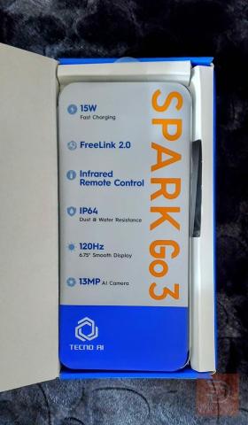 Tecno Spark Go 3 128GB سلفر للبيع في بغداد