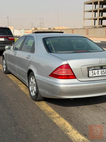 مرسيدس S 350 فول مواصفات 2000 للبيع في بغداد