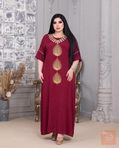 دشداشة برنسيسه ستراس وتطريز للبيع في كربلاء المقدسة