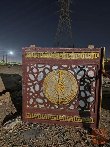 باب سحب عرض 3 متر وطول 2 متر للبيع في واسط