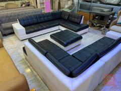 كورنر تركي جلد طبيعي 3*220سم للبيع في بغداد