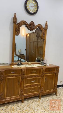 غرفة نوم خشب عراقي مستعمل للبيع في بغداد
