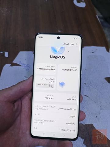 هاتف x9b بذاكرة 256 وذاكرة عشوائية 12 مستعمل للبيع في نينوى