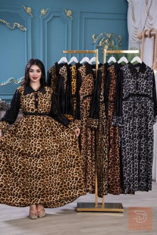 فستان نسائي خامة كريشة وبليسة جديد للبيع في عموم العراق