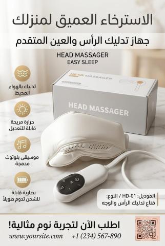 جهاز تدليك الرأس والعيون للبيع في واسط