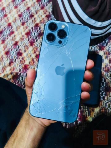ابل ايفون 13 برو ماكس لون سمائي مستعمل للبيع في البصرة