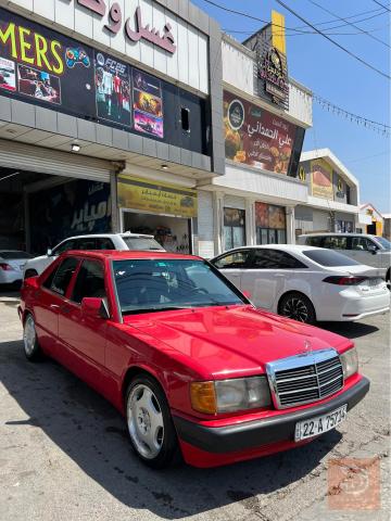 مرسيدس 190 موديل 1991 للبيع في كركوك