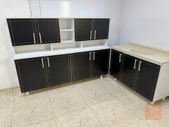 كاونتر خشب Mdf مع سنك مرمر للبيع في واسط