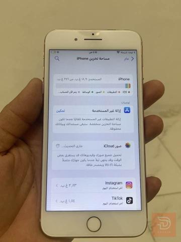 هاتف 8 بلاس بذاكرة 256 غيغا مستعمل للبيع في بغداد