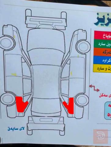 تويوتا كامري 2015 خليجي GL للبيع في كركوك