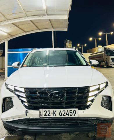 هيونداي توسان خليجي 2021 أبيض للبيع في بغداد
