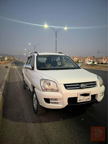 كيا سبورتاج 2008 گئر عادي للبيع في كركوك