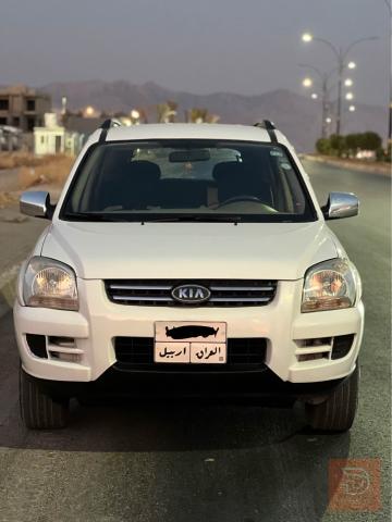 كيا سبورتاج 2008 گئر عادي للبيع في كركوك