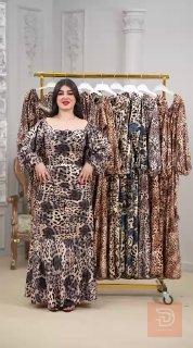 فستان نسائي كلوش مخمل فرنسي فري سايز لحد 90 كيلو للبيع في عموم العراق