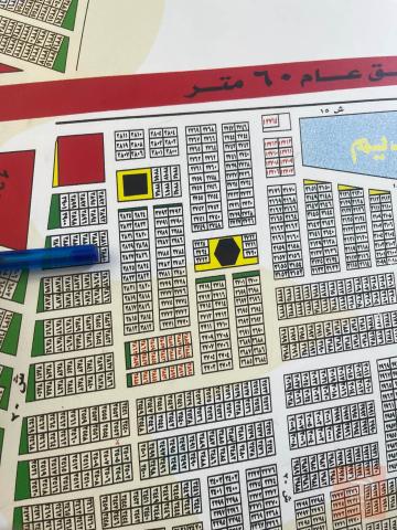 قطعة أرض ركن داخلي بوسط البناء 62 متر ونص للبيع في بغداد