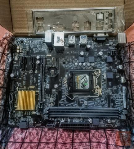 بورد اسوس h110 الجيل السادس والسابع مستعمل للبيع في بغداد