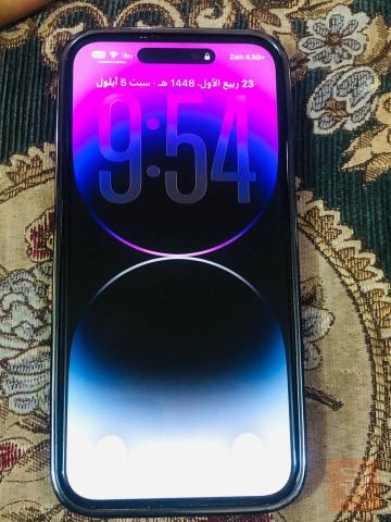 ابل ايفون 14 برو ماكس مبدل شاشة مستعمل للبيع في بغداد