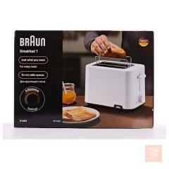 براون محمصة خبز Braun Breakfast 1 - HT 1010 أبيض، أخضر، أسود للبيع في