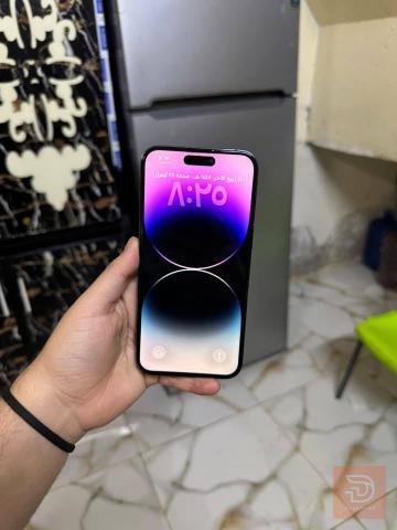 ايفون 14 Pro Max ذاكرة 256GB بنفسجي للبيع في بغداد