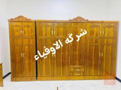 كنتور صاج وخشب خمسة باب ملحق ارتفاع 235 سم للبيع في بغداد