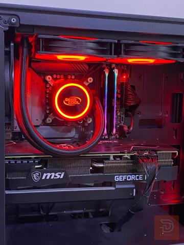 كيس ألعاب MSI RTX 3080 مستعمل للبيع في بغداد
