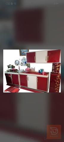 كاونتر وطباخ وبراد