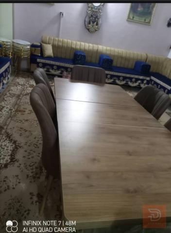 ميز طعام سلايت مع 6 كراسي للبيع في كربلاء المقدسة