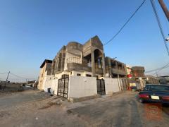 دار سكن طابقين ركن على شارعين 200متر للبيع في البصرة