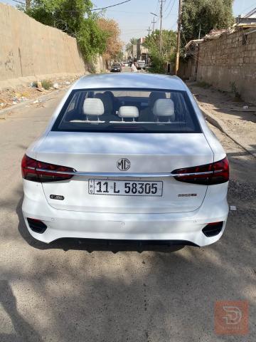 MG 5 plus 2025 لون أبيض للبيع في بغداد