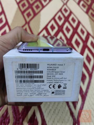 هواوي nova 7 5G نظيف جدا جديد للبيع في كربلاء المقدسة