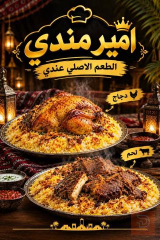 صينية مندي مع دجاج وزن كيلو 800 غرام للبيع في كربلاء المقدسة