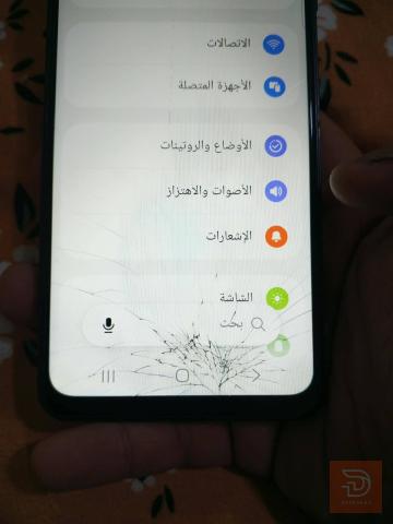 سامسونج A06 بذاكرة 64 غيغا مع فطر بالشاشة مستعمل للبيع في بغداد