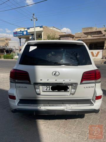لكزس LX 570 موديل 2011 محدث 2015 للبيع في كركوك