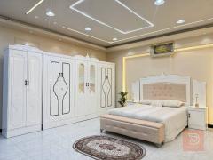 غرفة نوم خشب عراقي 6 أبواب صاج للبيع في واسط