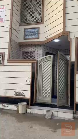 بيت طابقين بناء جديد مساحة ١٠٠ م للبيع في كربلاء المقدسة