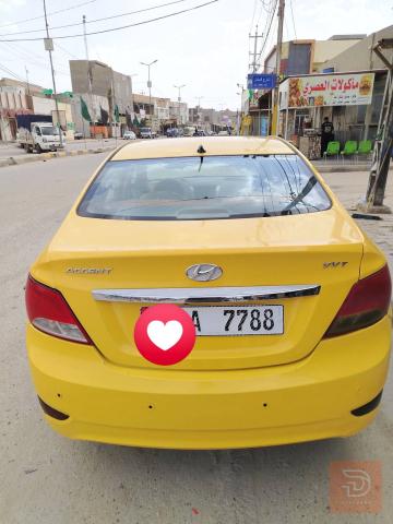 히يونداي هيونداي اكسنت ورد خليجي 2014 للبيع في الديوانية