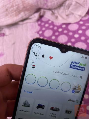تكنو سبارك 6 كو بشاشة مكسورة مستعمل للبيع في بغداد