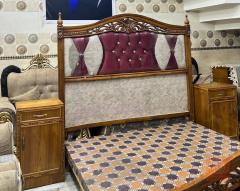 غرفة نوم خشب زان عراقي 7 قطع للبيع في بغداد