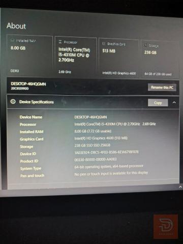 لابتوب لينوفو ثنك باد 15.6 بوصة مستعمل للبيع في نينوى
