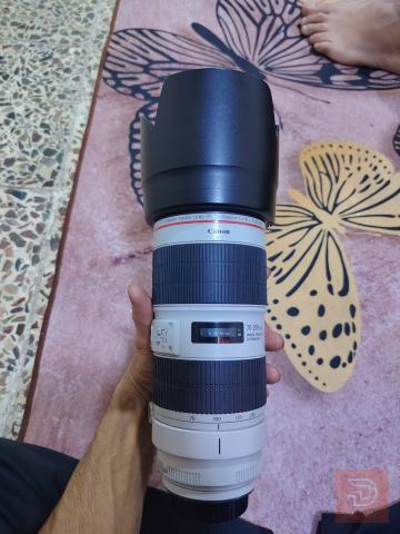 عدسة كانون 70-200 2.8 canon iii جديد للبيع في بغداد